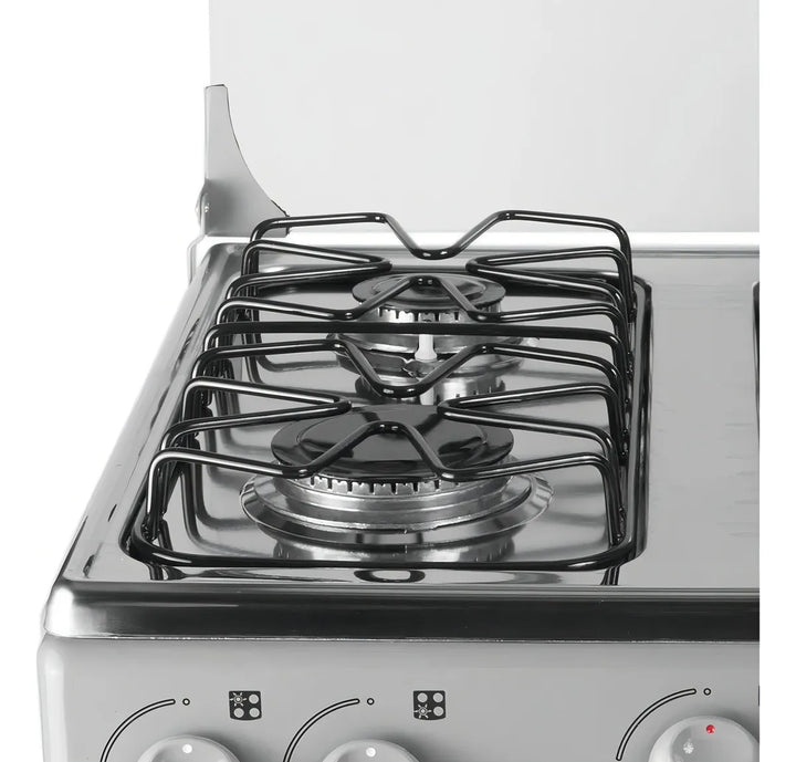 Estufa De Piso Con Horno Abba 4 Pts Gn At 101-6n G Gris