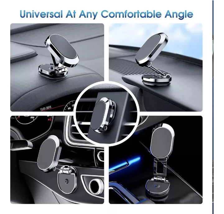 Soporte Porta Celular Magnetico Holder Carro Coche Auto Gps Plateado