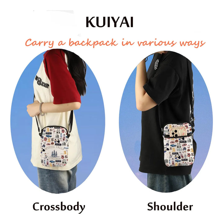 Bolso Cruzado Tvd Vampiros Mystic Falls Regalo Soñador