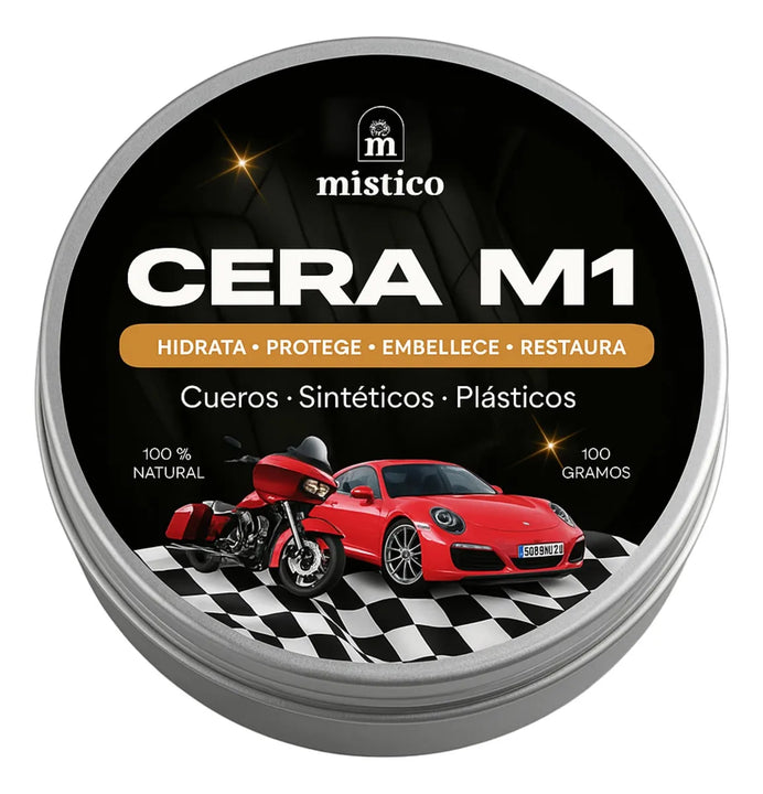 Cera Para Cojinería Cuero Y Plástico - Protección Uv 100 Gr