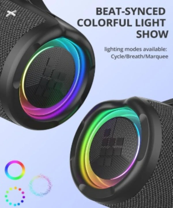 Parlante Tronsmart Mirtune S100 Bluetooth Portátil Ipx7 Negro