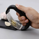 Triturador De Ajos En Acero Facilmanejo Cortador Verduras