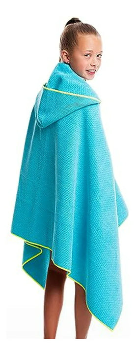 Toalla Con Capucha De Microfibra Para Natación - Secado Rápi