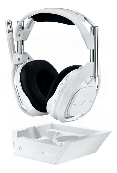 Audifono Gamer Astro A50 X Lightspeed Wireless con base White Color Blanco