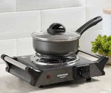 Fogón Eléctrico Un Puesto Universal Gris Oscuro