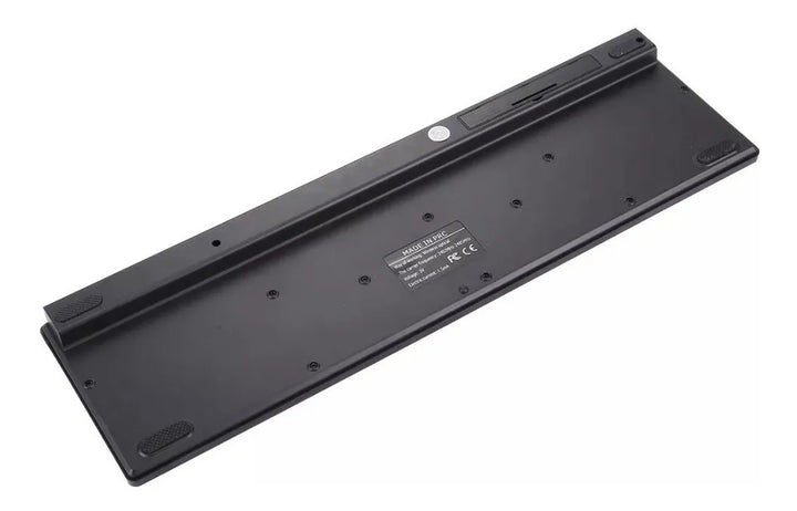 Combo Teclado Numérico Y Mouse Óptico K-06 Inalámbrico Usb Teclado Negro