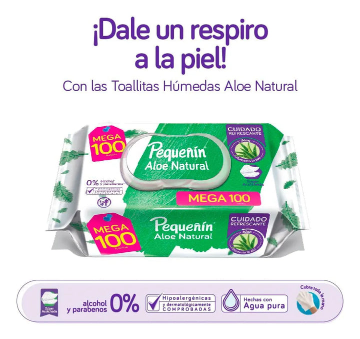 Oferta Toallitas Humedas Pequeñin Pague 70 Lleve 100