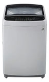 Lavadora automática LG inverter hasta 19kg color gris