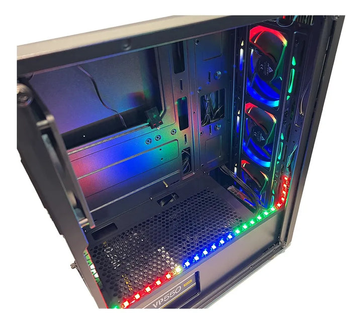 Caja Antec Nx230 Negro 3x120mm Argb/ 550w 80 + White / 0-761