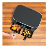 18lb Ninja Dz201 Freidora De Aire Air Fryer 7.6l 6 Funcione Gris Oscuro