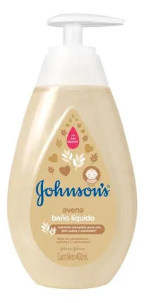 Baño Liquido Johnson Baby Avena X400ml Multicolor