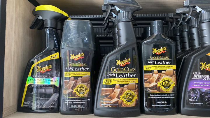 Cera líquida en pote Meguiar's Gold Class Gold Class Rich Leather 1 de 450mL 450g