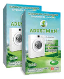 Adustman Limpiador De Lavadora 30 Tabletas Frescas Para Carg