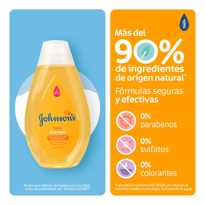 Shampoo Johnson´s Baby Original 400 Ml