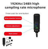 Micrófono Para Pc Condensador Profesional Usb Bm-65 Color Negro