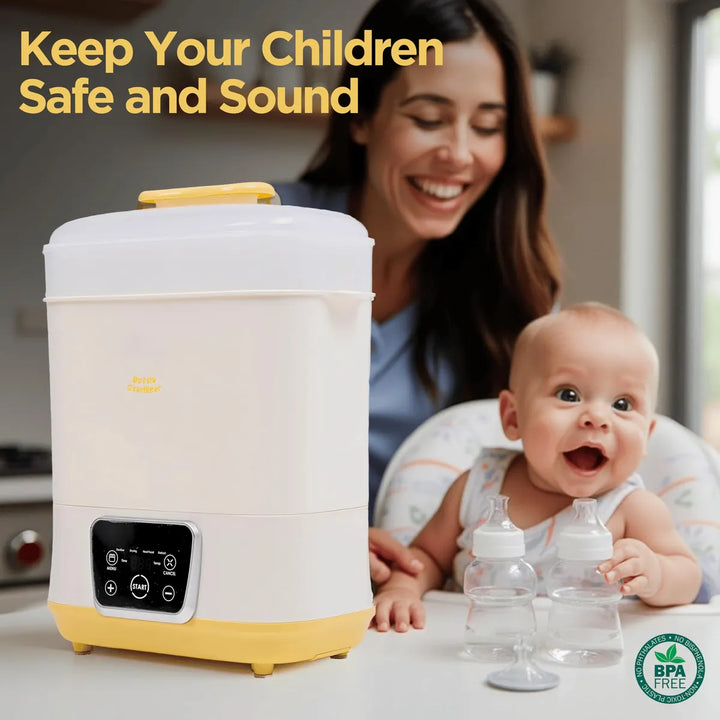 Esterilizador Y Secadora Eléctrico 5 En 1 Para Biberones