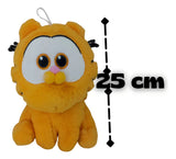Regalo Peluche Muñeco Juguete Gato Gatico Minino Felino Michi Exótico Expresivo Premium Suave Felpa Naranja Tierno Adorable Encantador Decorativo Infantil Ideal