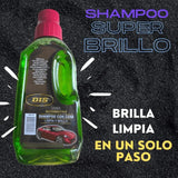 Shampoo Con Cera Super Brillo Gratis Esponja Absorbente