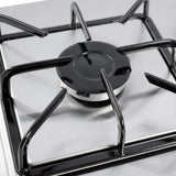 Estufa De Empotrar Acero Inoxidable 2pt Gas Propano 5425 Gris