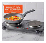 Estufa Eléctrica Portátil Cocina Dos Puestos Imusa 1500watts Imusa