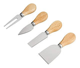 Set 4 Cuchillos De Quesos Mini Cuchillo Acero Inoxidable L54