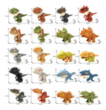 Dinosaurio Mordelon Coleccionable Juguete Niño X5 Unidades