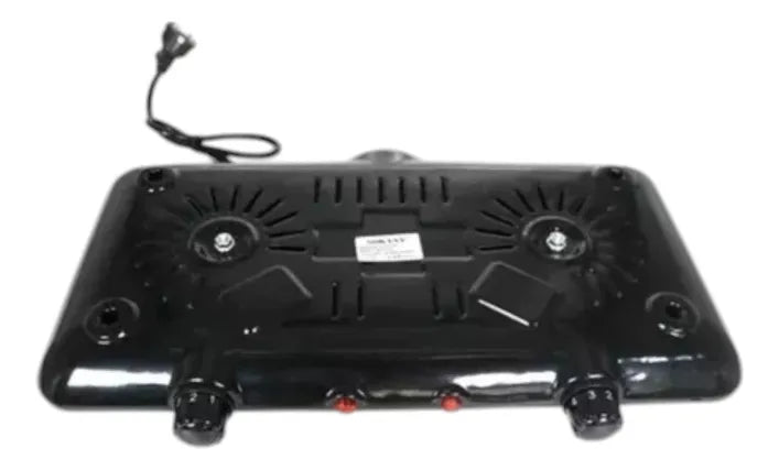 Estufa Eléctrica Sokany Dos Puestos Y Perillas Uso Portatil