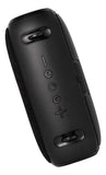 Parlante Recargable Rhythm 30w Vta Con Bluetooth Luces Led Y Color Negro