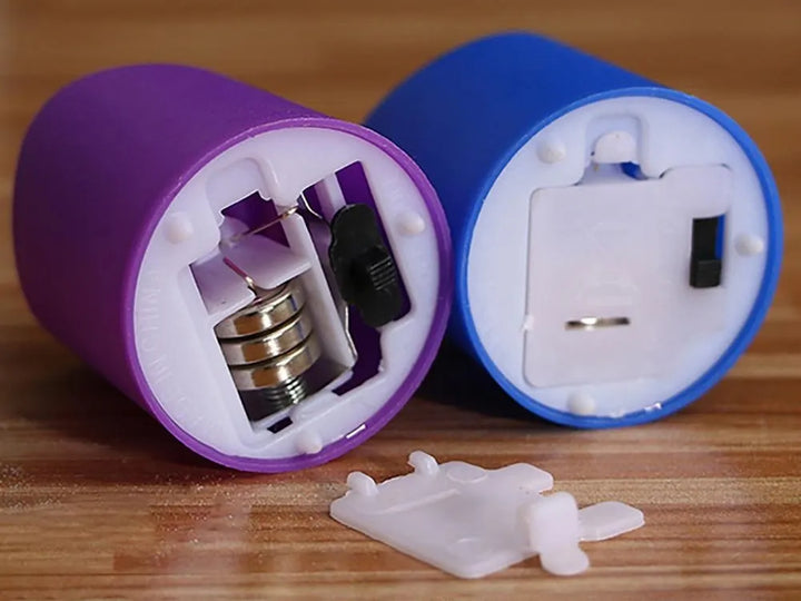 6 Velas Led Multicolor Pilas Navideñas Luz Rgb Iluminación