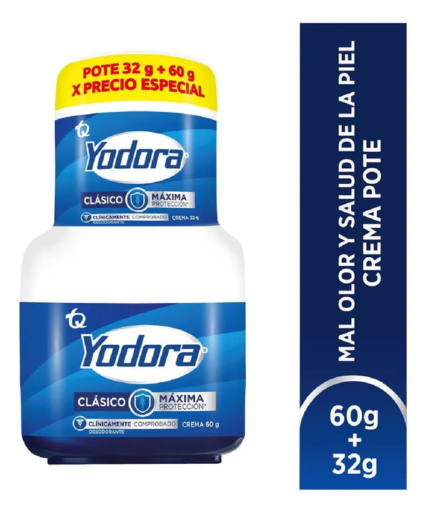 Crema Antipañalitis Yodora X 60gr + 32gr