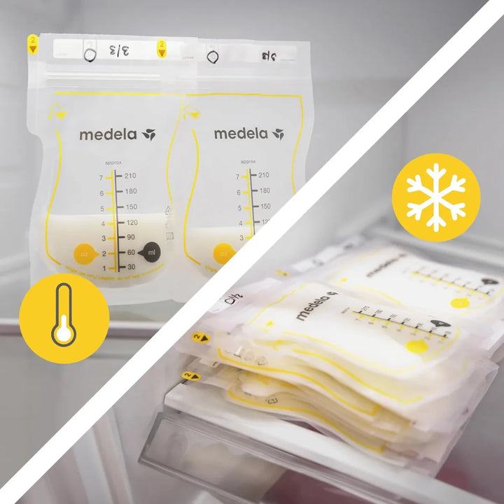 Bolsas Reciclables Para Almacenar Leche Materna Medela 100un