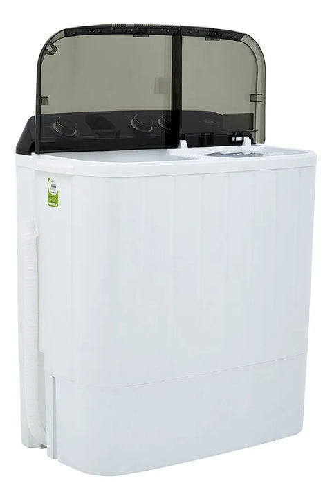 Lavadora Semiautomática De 7 Kg Blanca Color Blanco