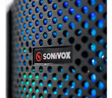 Parlante Profesional Torre De Sonido Bt Sonivox Vs-ss2590 Co Negro