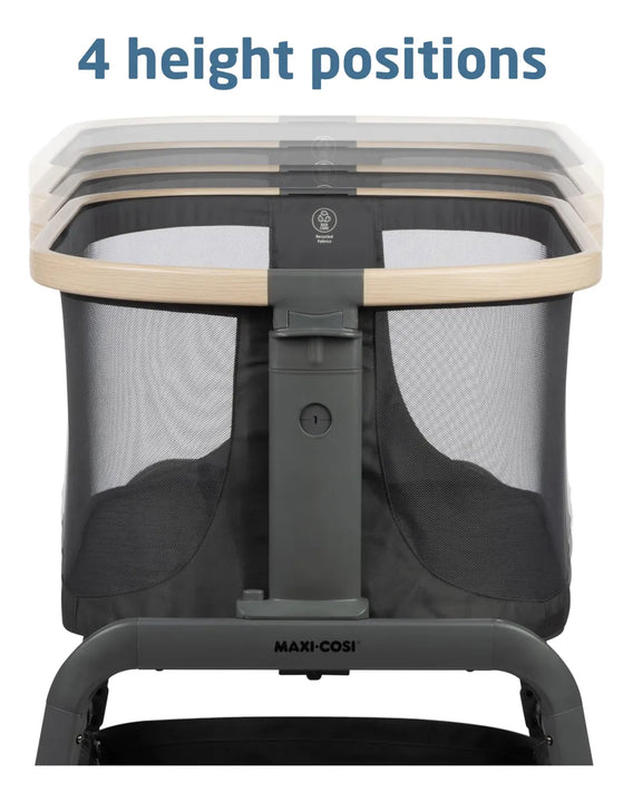 Cuna Colecho Portátil Ajustable Con Almohadilla Y Almacenaje