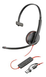 Diadema Plantronics Blackwire C3210 Usb - Ip Suministros Negro
