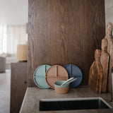 Placa De Succión Silicona Antideslizante Azul Cambridge