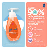 Baño Líquido Bebé Johnson's Cabeza A Pies 400ml