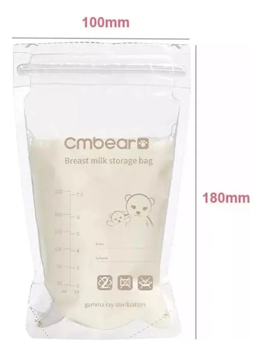 Bolsas Para Almacenamiento De Leche Materna 220ml X30