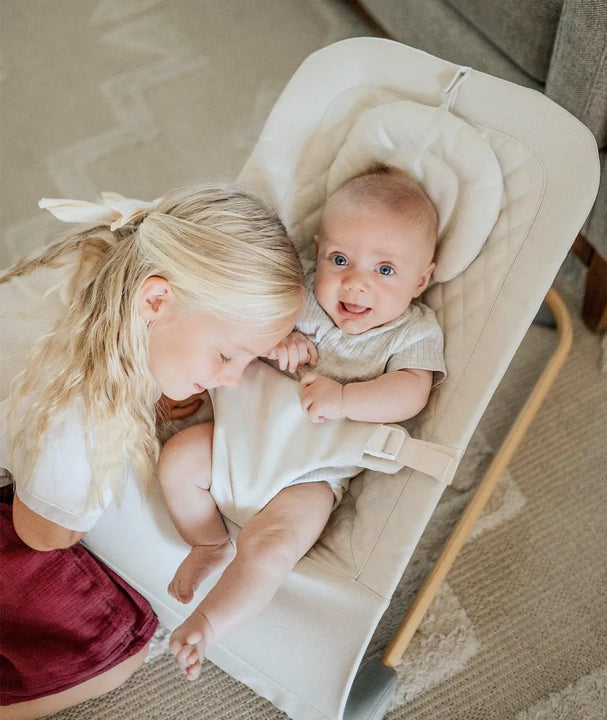 Moisés Para Bebés Fodoss Gorila Ergonómico Color Beige