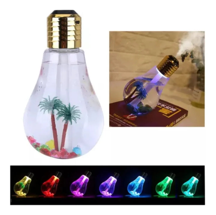 Humificador Difusor Aroma Ambientador Bombillo - Blanco