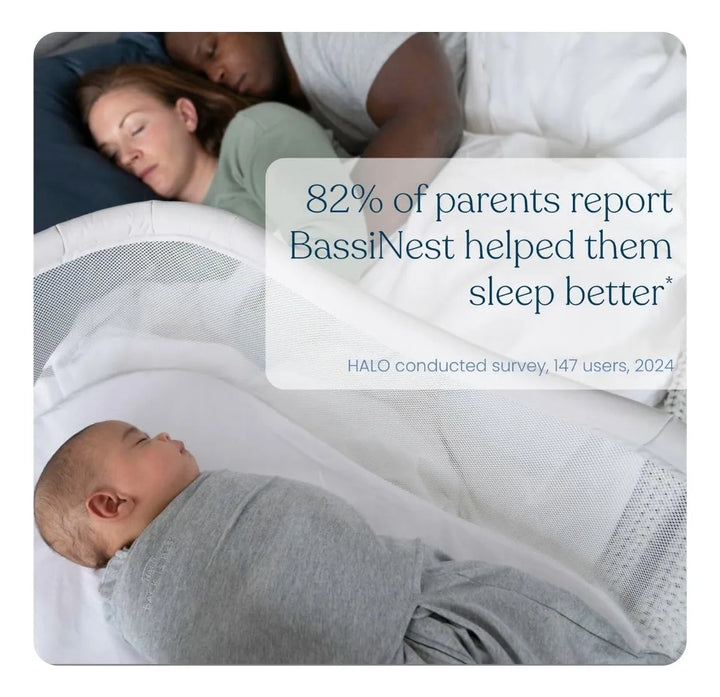 Cuna Giratoria 3.0 Para Bebé Altura Ajustable Malla Transpir