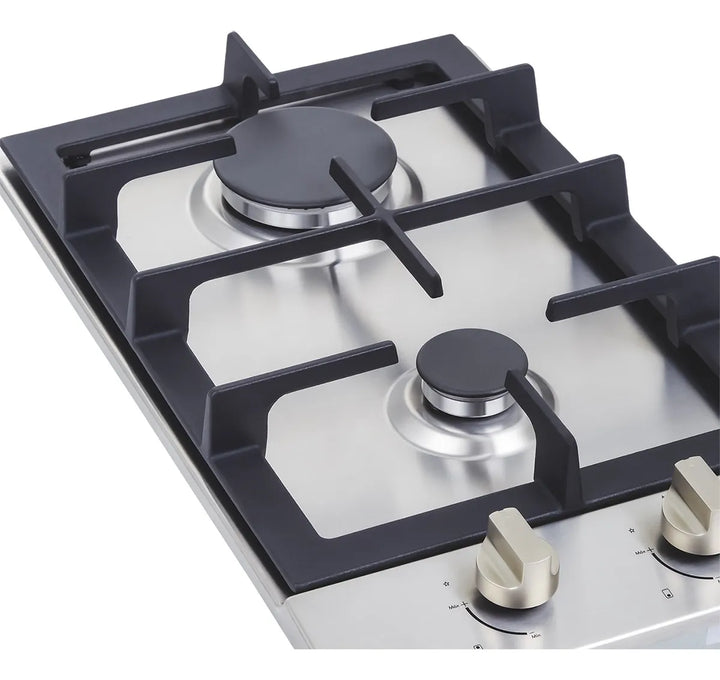 Estufa De Empotrar Haceb Inox 30cm Gas Natural Hierro Fundid