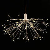 Luces Led Erizo De Enchufe Micro Leds Adorno Navideño Amarillo