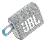 Altavoz Portátil Jbl Go 3 Eco Bluetooth Impermeable, 5 Horas Color Gris
