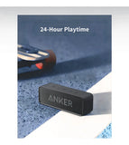 Bocinas Portátiles para Exterior Subwoofer Anker Soundcore Modelo Resistente con 6W 24H Reproducción Bluetooth Bocina para TV Karaoke Portátil Waterproof IPX7 con Control de Graves Color Negro