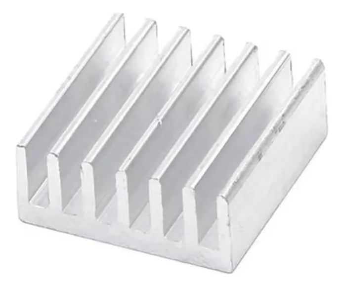 Modulo Disipador Calor 14x14x6mm Sin Adhesivo Aluminio Raspb