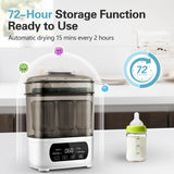 Vaporizador Y Secadora Eléctrica De Biberones Y Chupetes