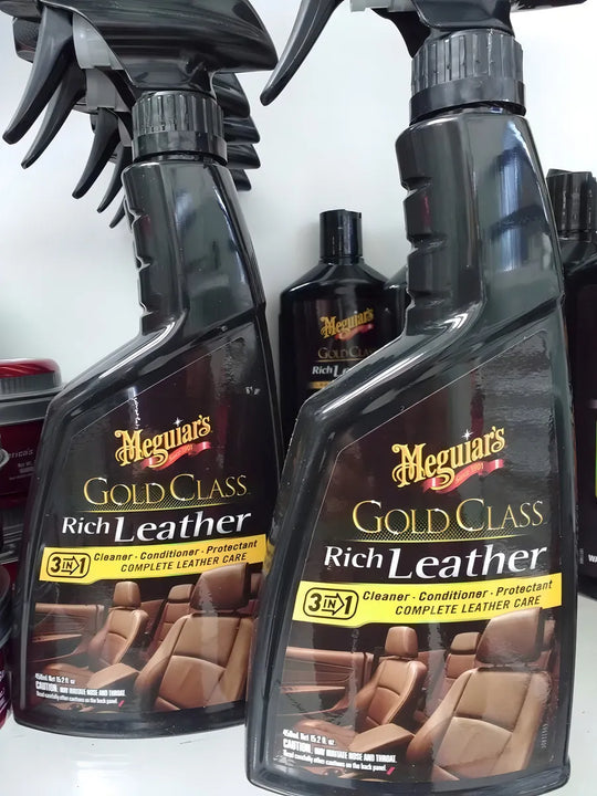 Cera líquida en pote Meguiar's Gold Class Gold Class Rich Leather 1 de 450mL 450g