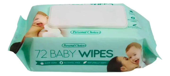 Pañitos Húmedos Personal Choice 72 Unidades