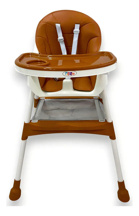Silla De Comer 3 En 1 Kidshop Cy006 Plegable Marrón